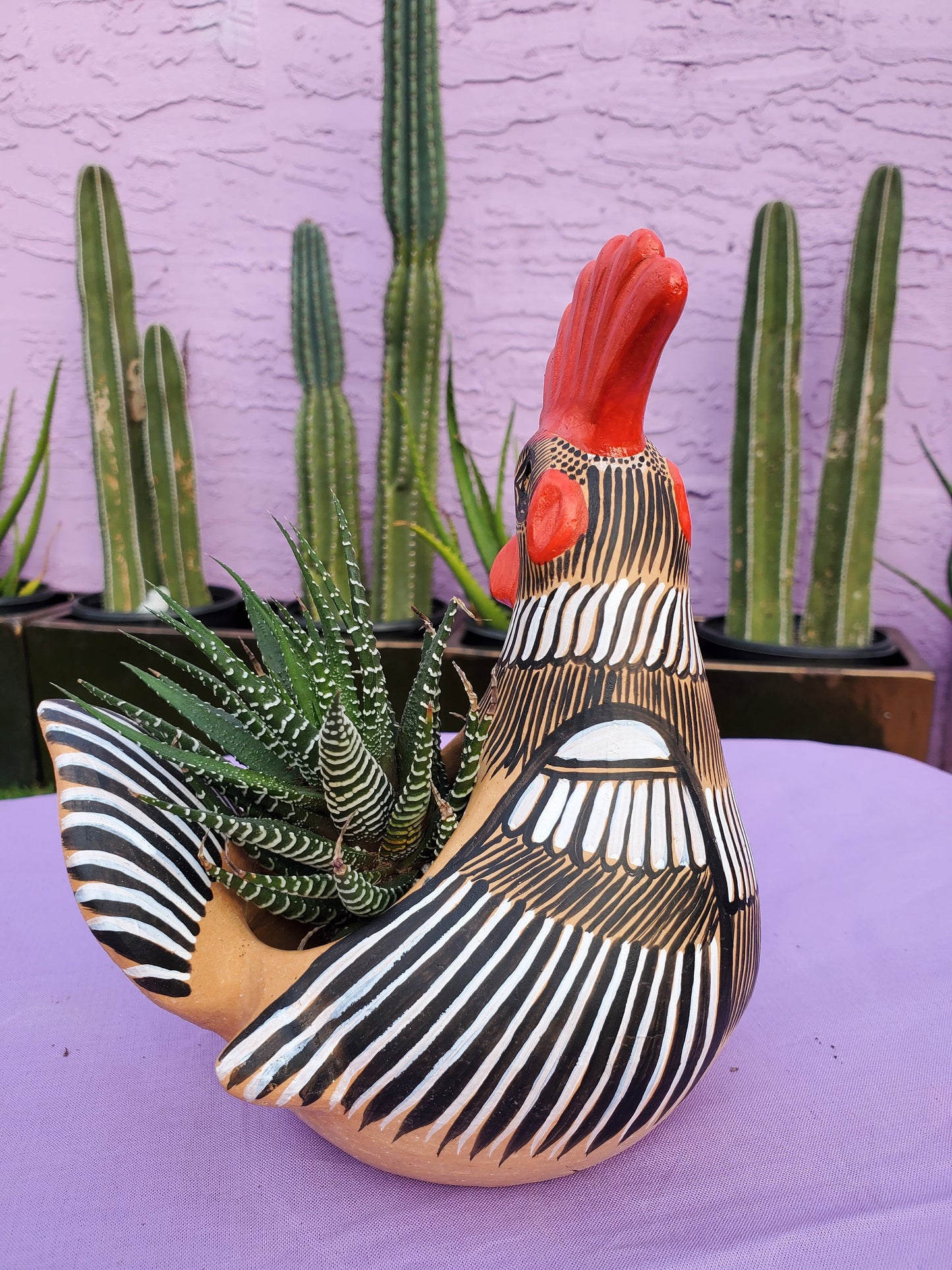 Rooster/Chicken Planter 8 inch OR 11 inches