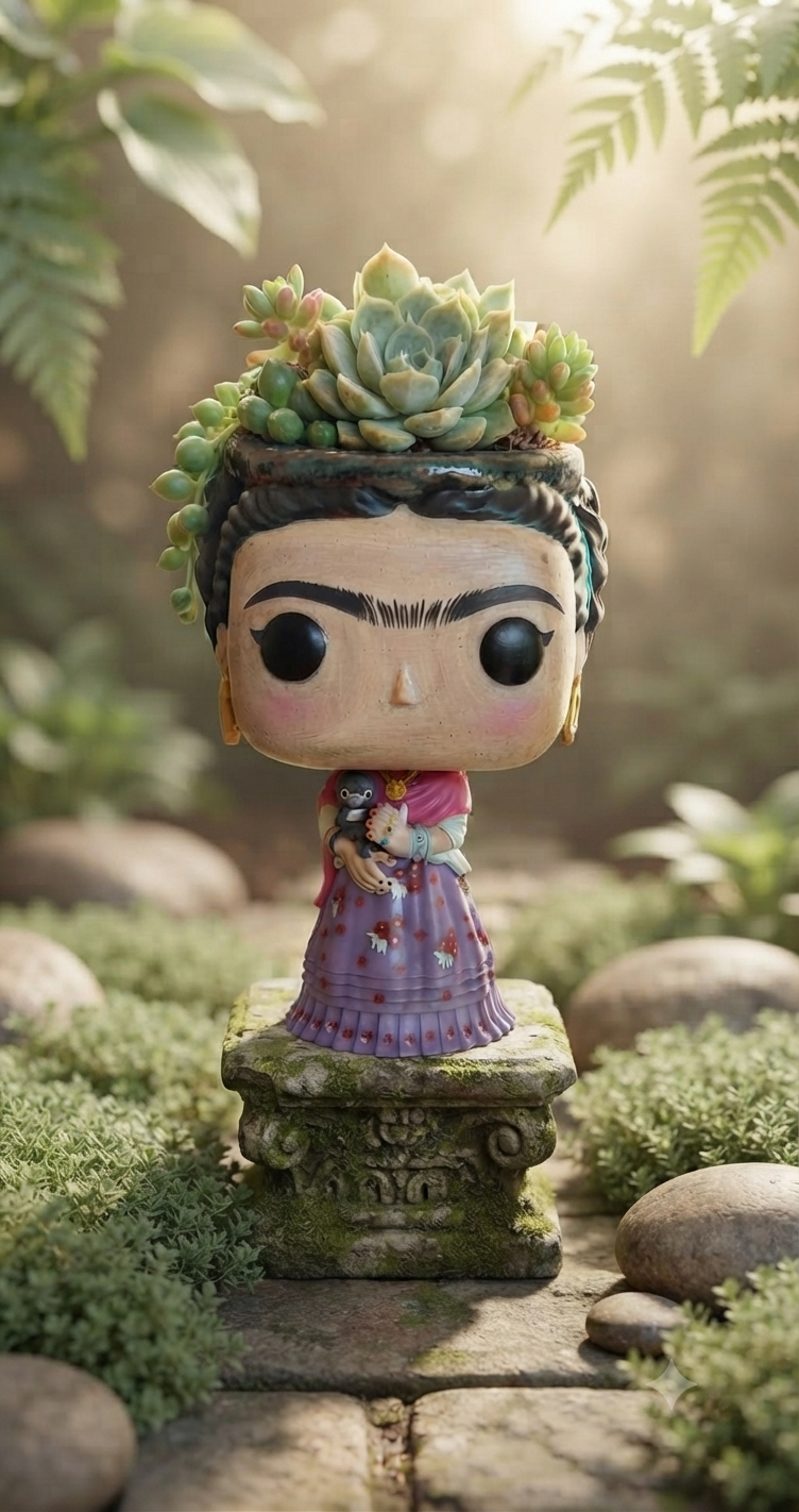 PRE ORDER -Frida and Monkey Planter