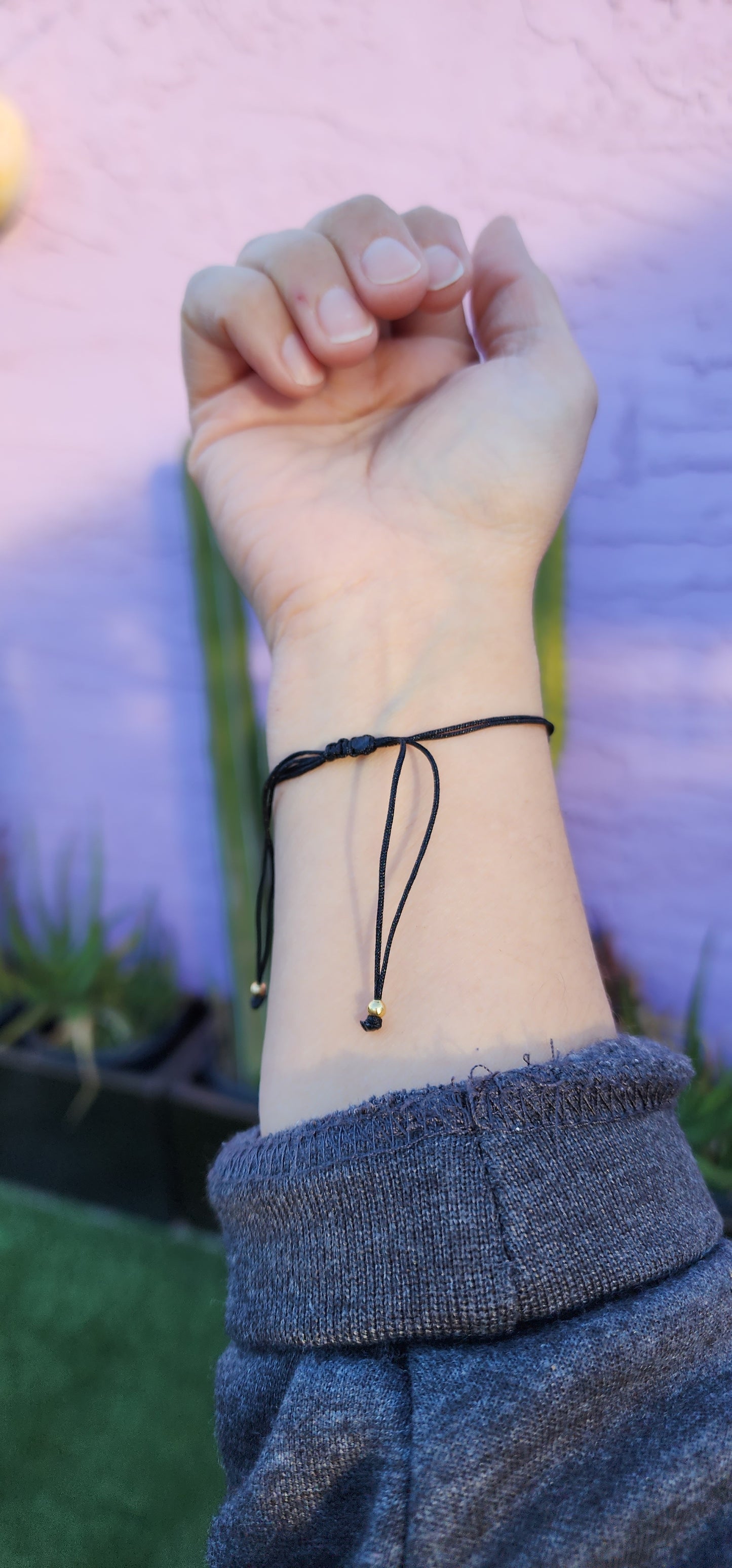 San Juditas beaded bracelet