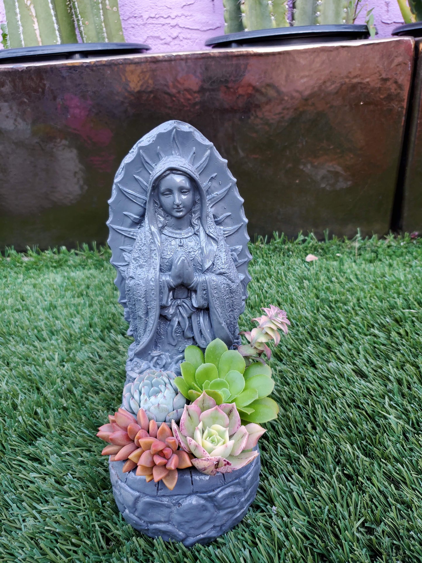 11 inch Virgencita Planter DIY