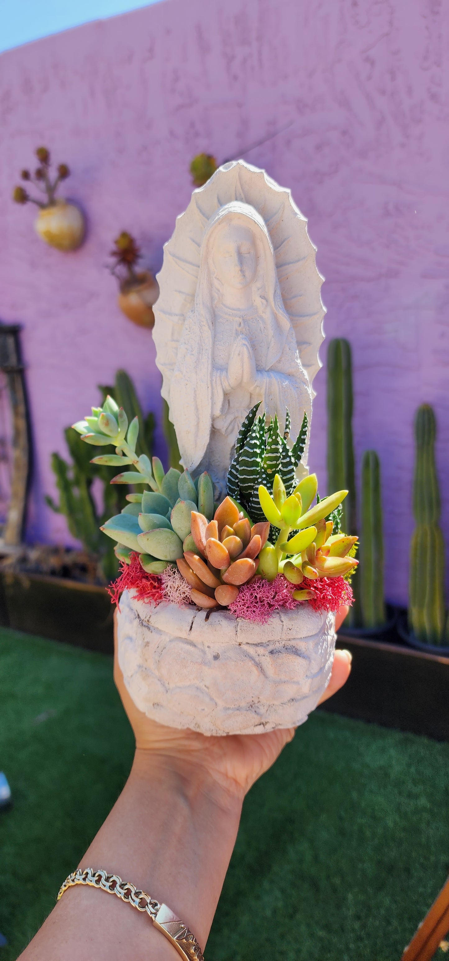 11 inch Virgencita Planter DIY