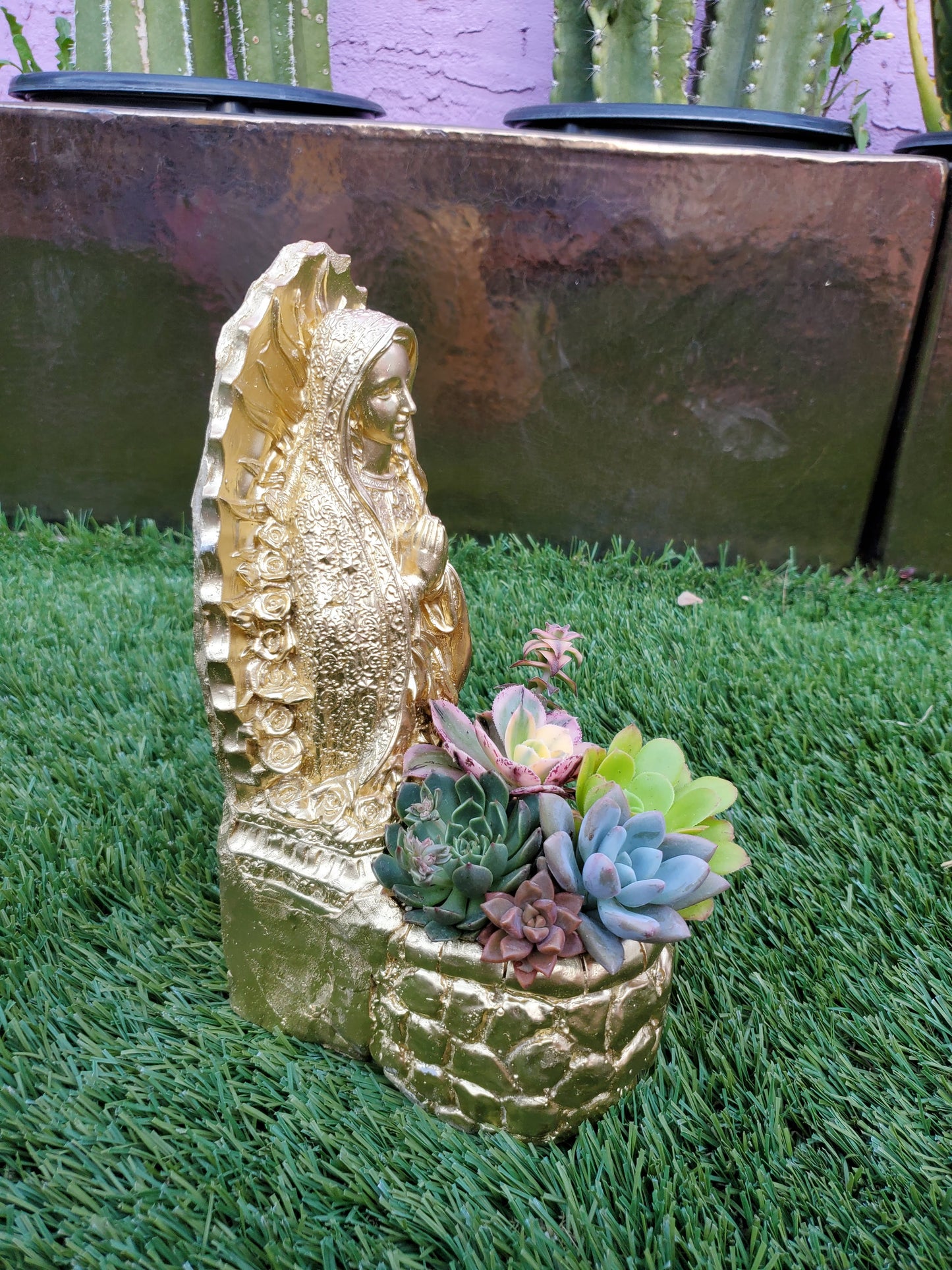 11 inch Virgencita Planter DIY