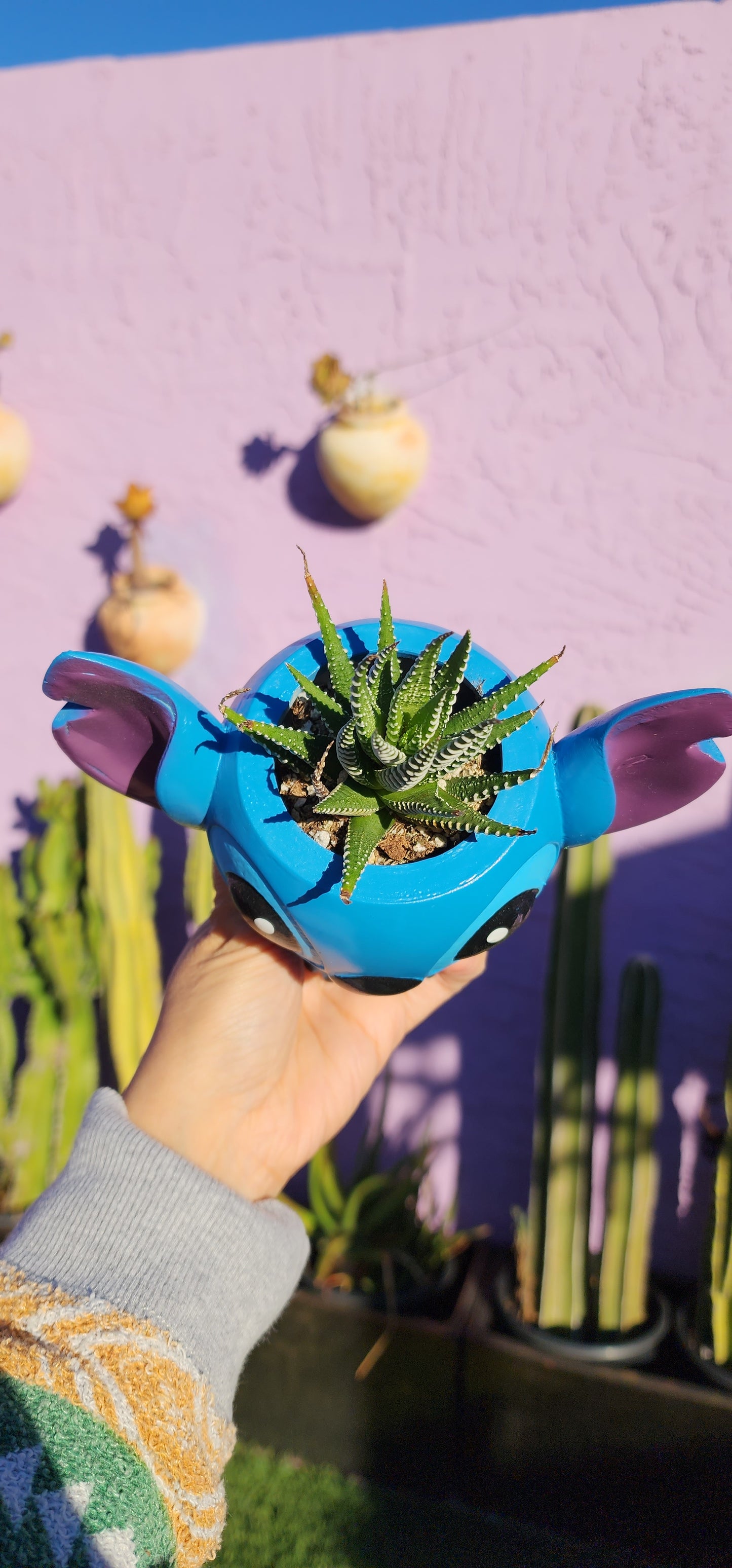 Stich-Sitting Planter