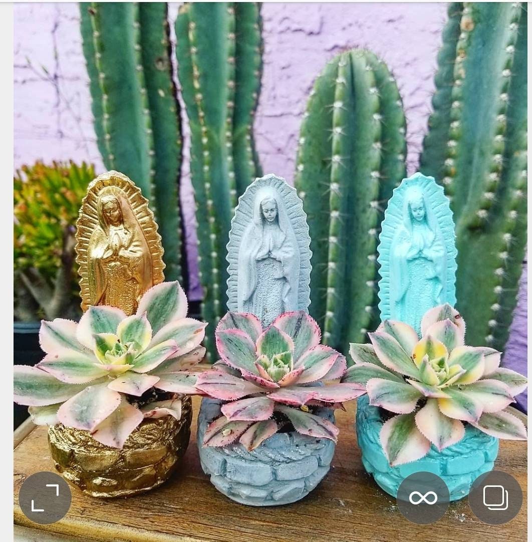 Mini 4 inch Virgencita Planter