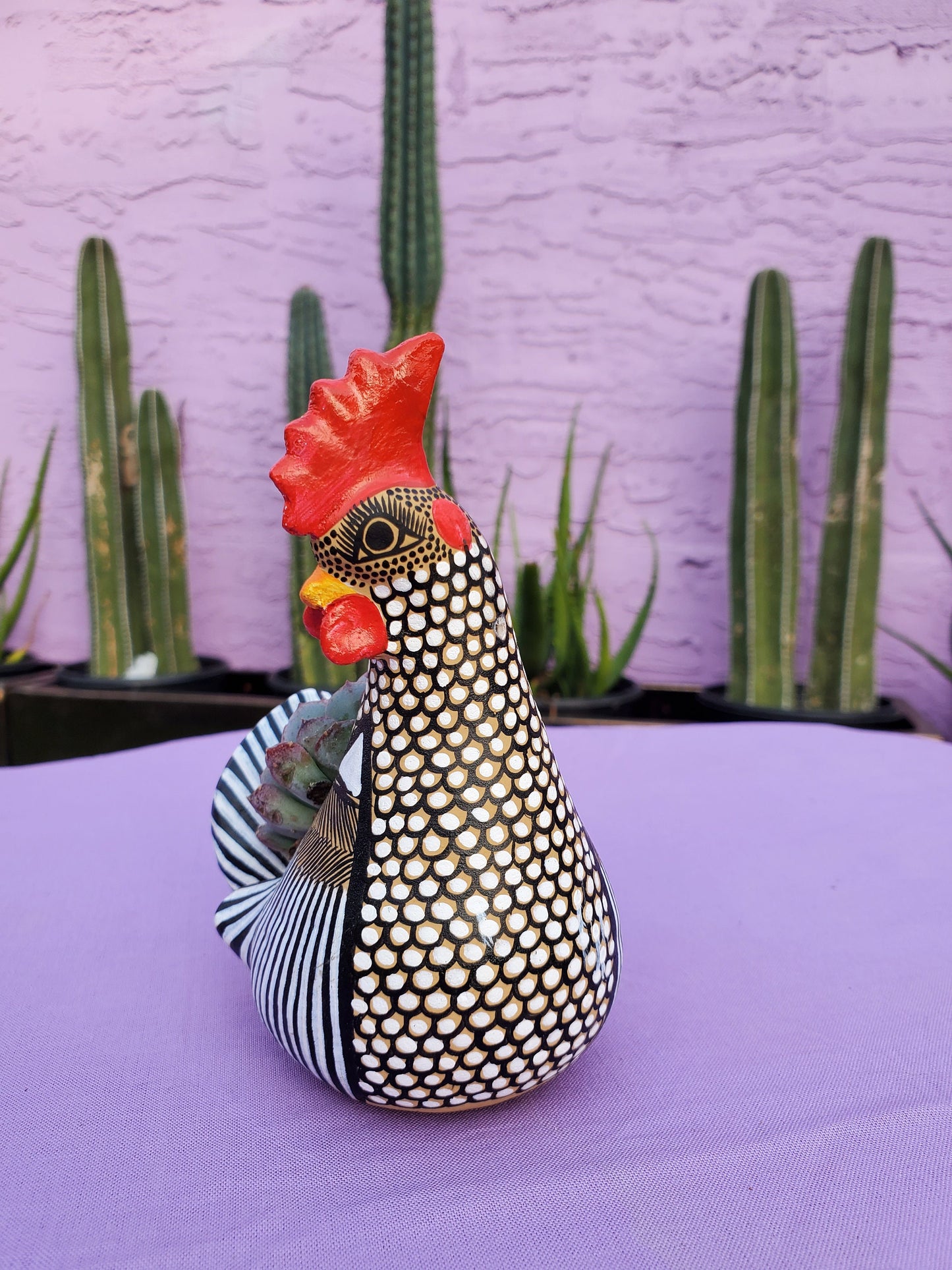 ONE 4 inch Rooster Planter