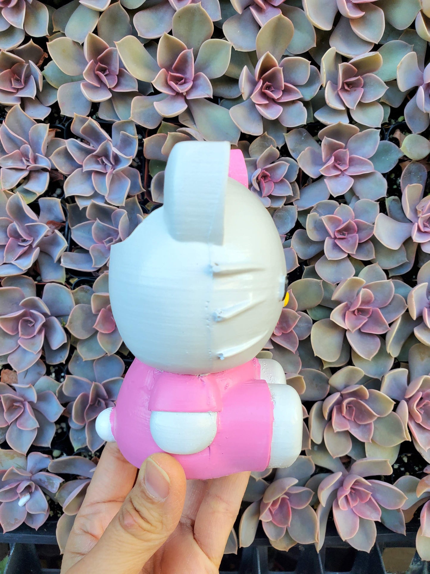 Hello Kitty Planter, DIY