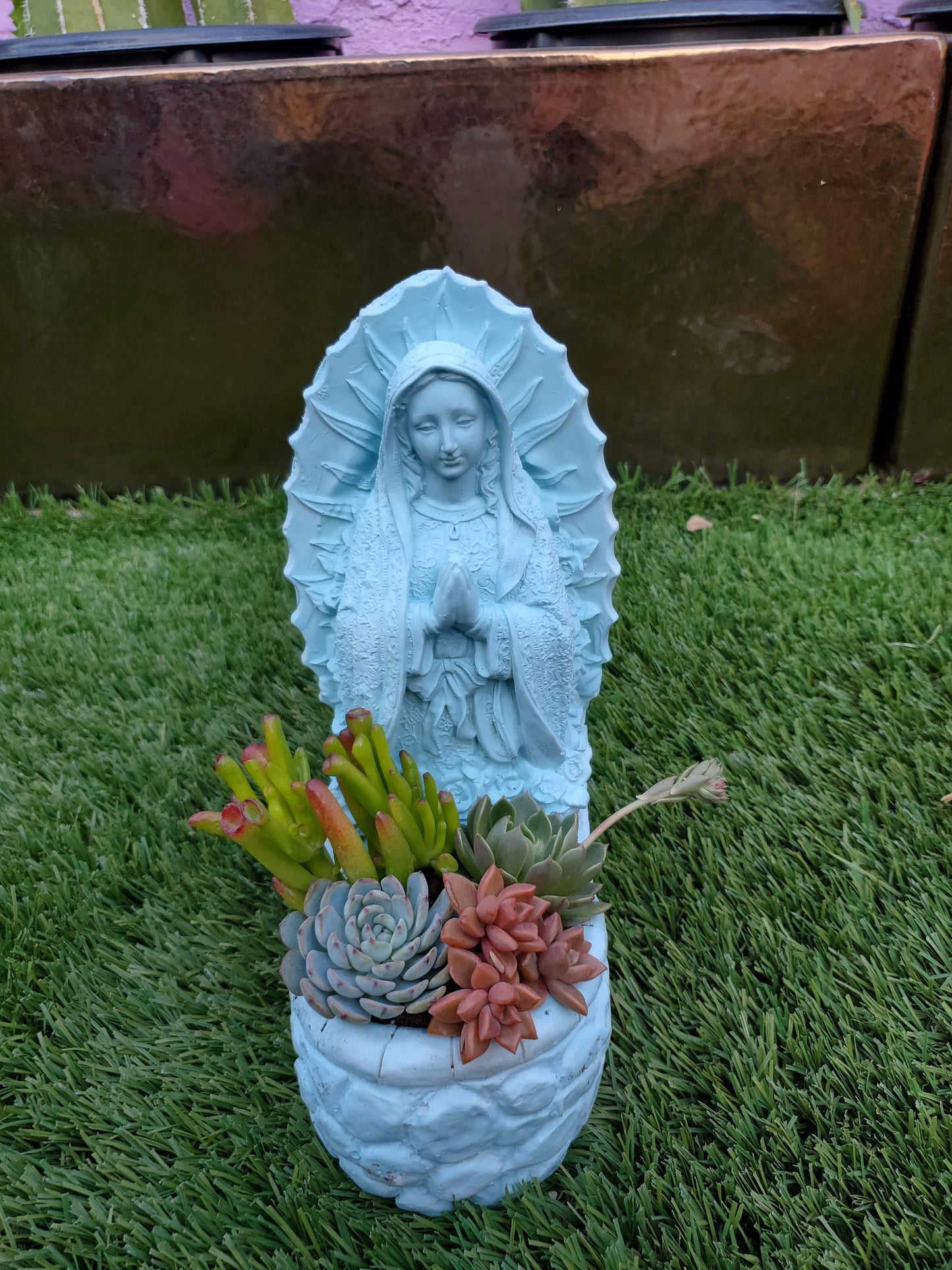 11 inch Virgencita Planter DIY