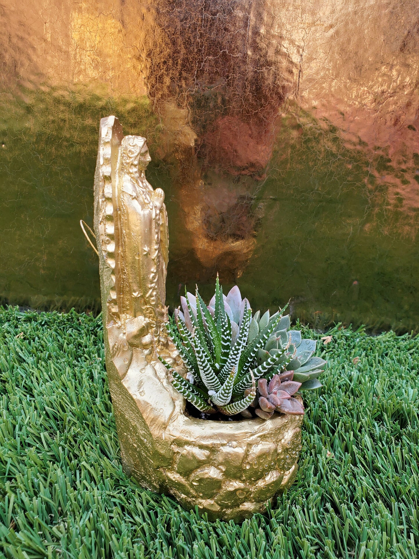 8 inch Virgencita Planter DIY