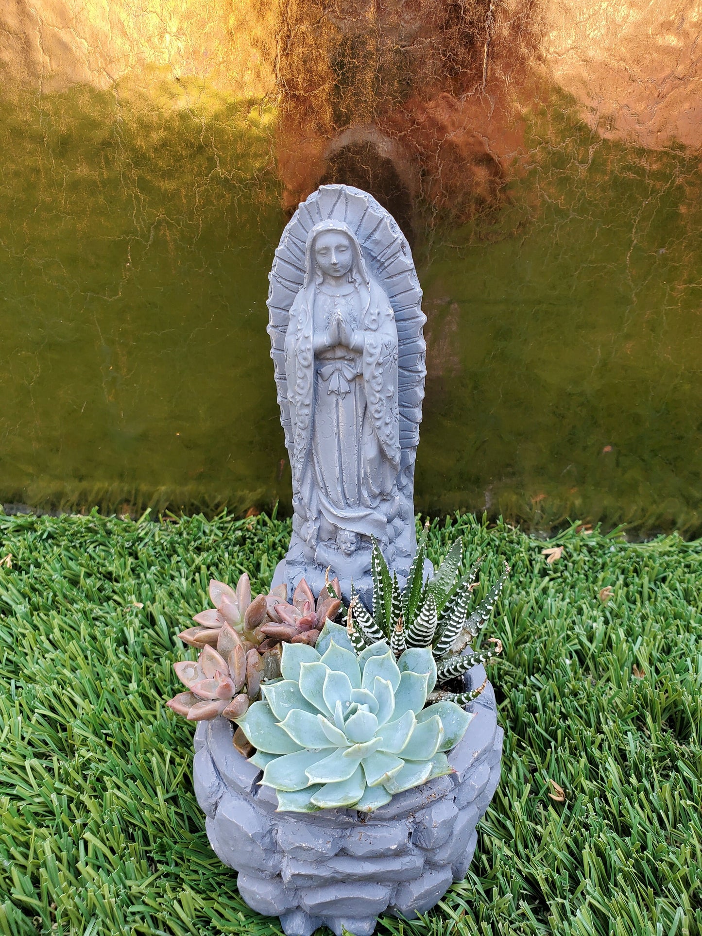 8 inch Virgencita Planter DIY