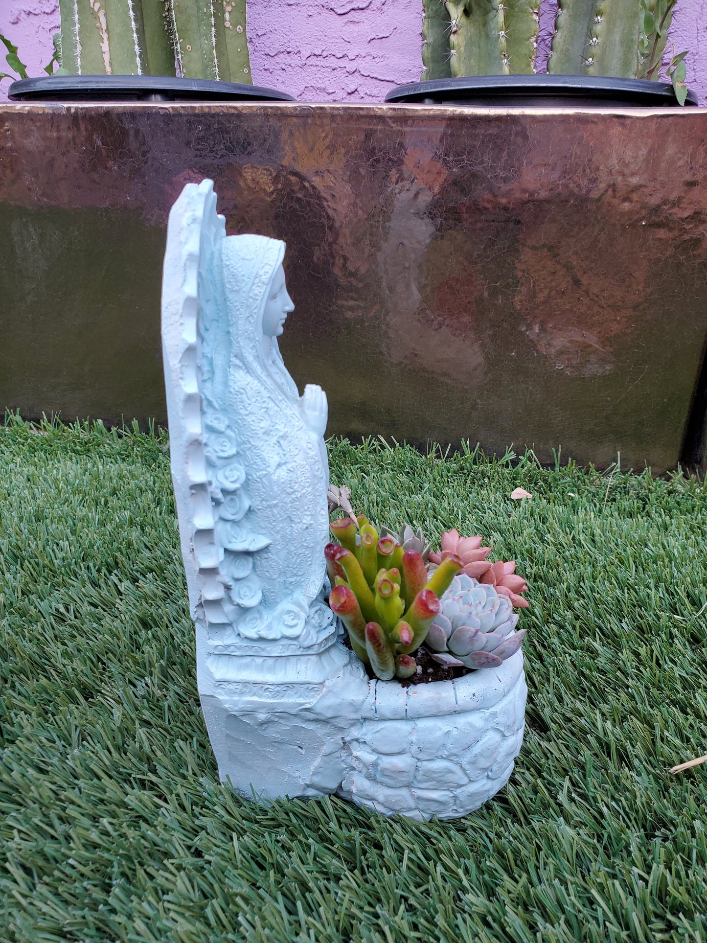 11 inch Virgencita Planter DIY