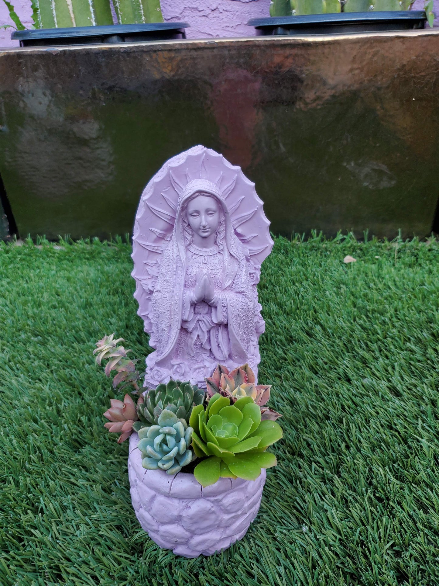 11 inch Virgencita Planter DIY
