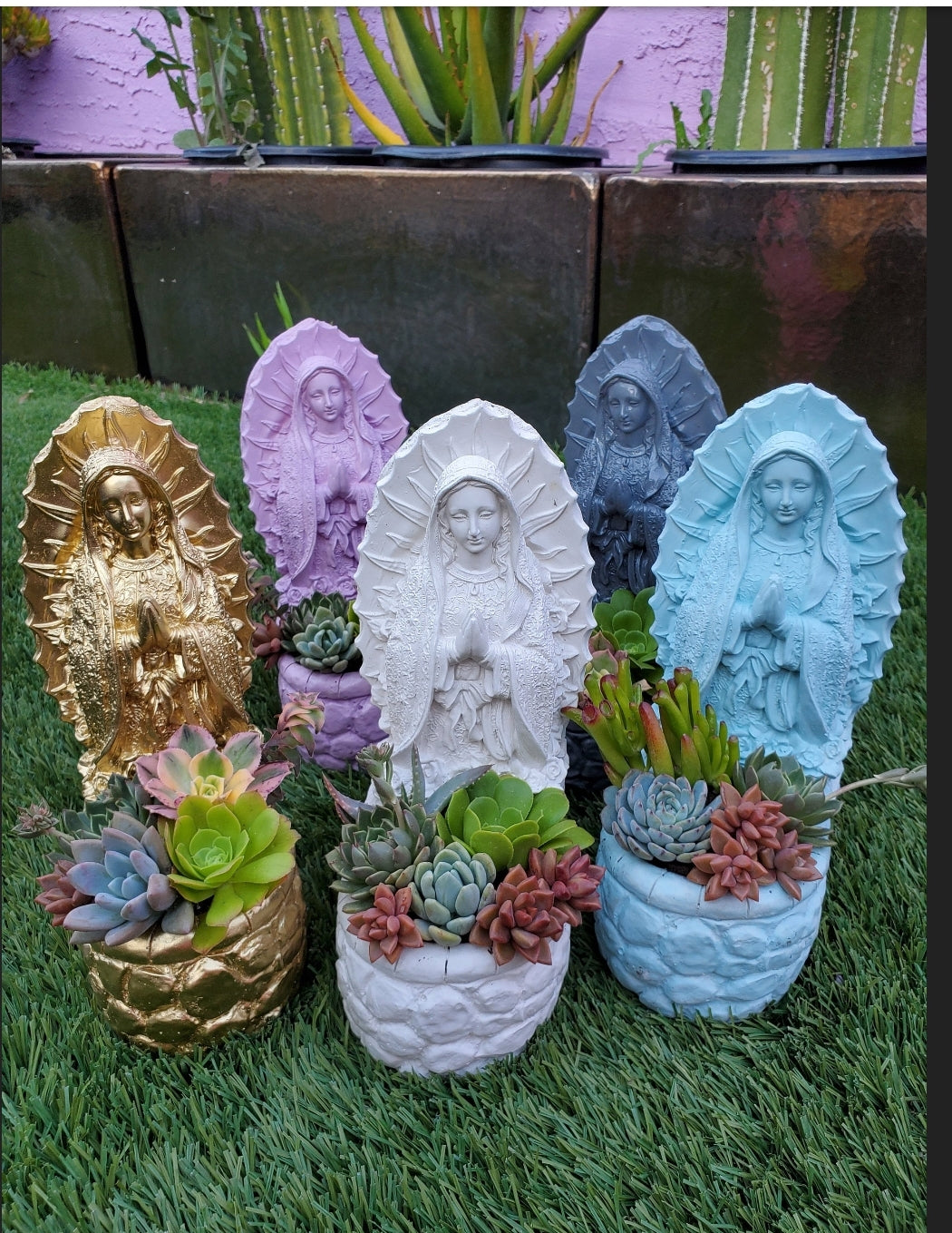 11 inch Virgencita Planter DIY