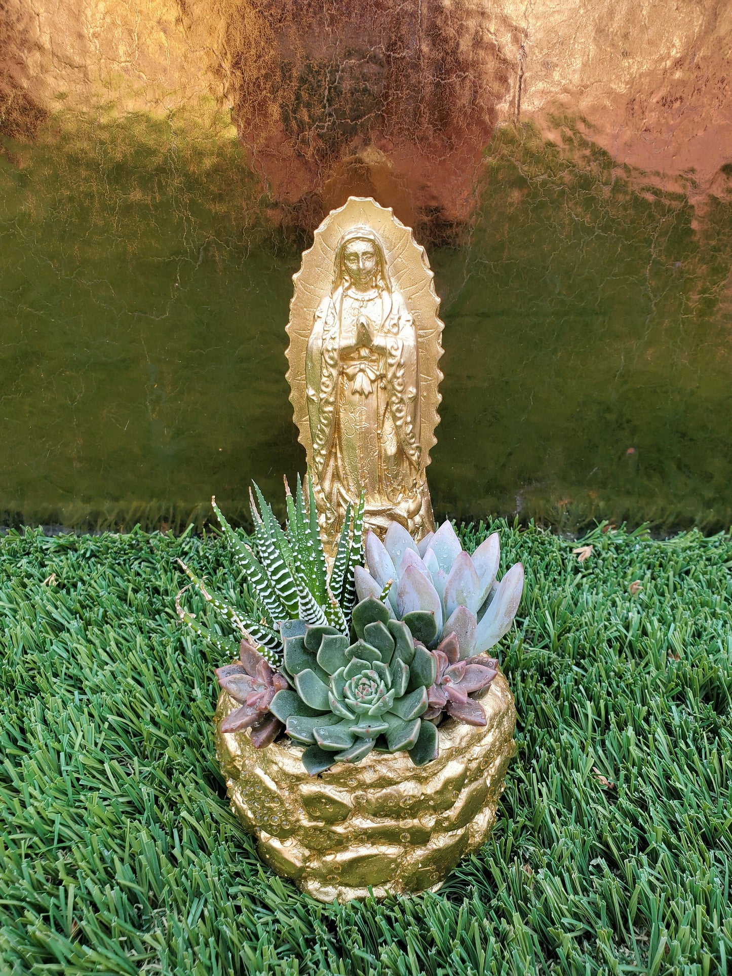 8 inch Virgencita Planter DIY