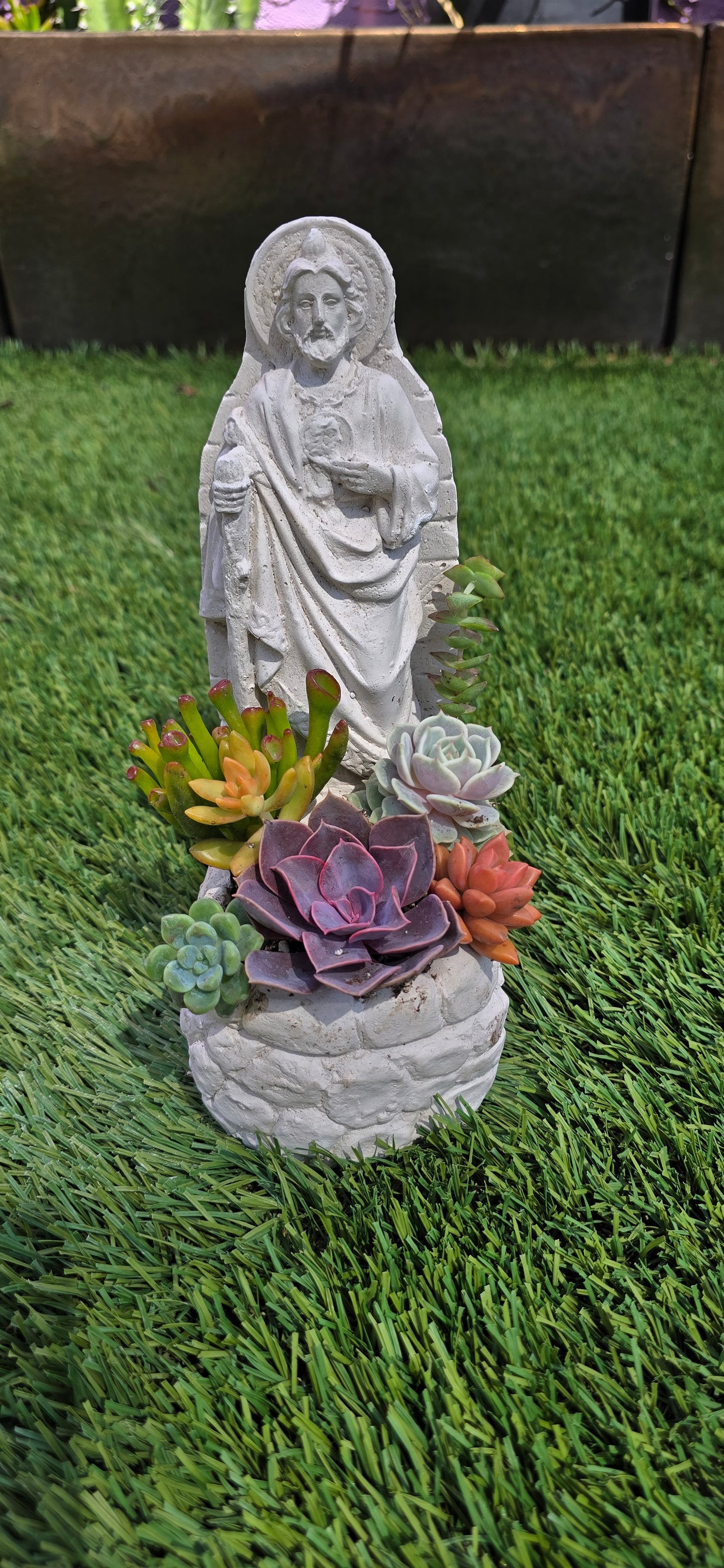Saint Jude Planter DIY available in 8 inch or 11 inches