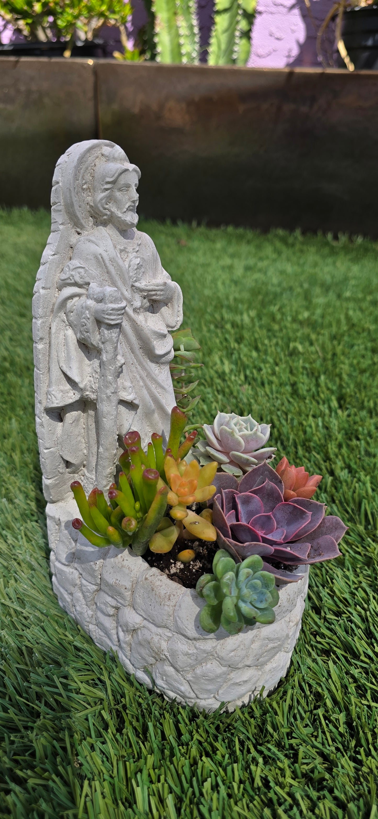 Saint Jude Planter DIY available in 8 inch or 11 inches