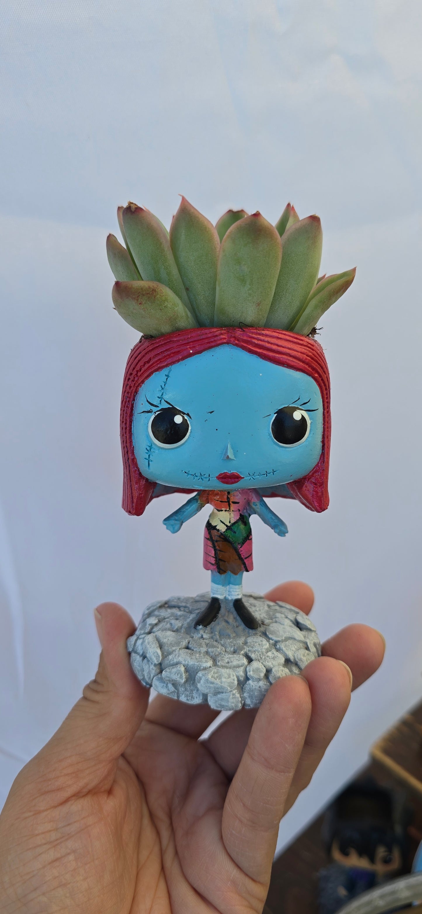 Scary Planters! Jason Chucky Tiffany Coraline Jason Michael Jack Sally  Frankenstein Elizabeth -Funko style DIY PLANTER