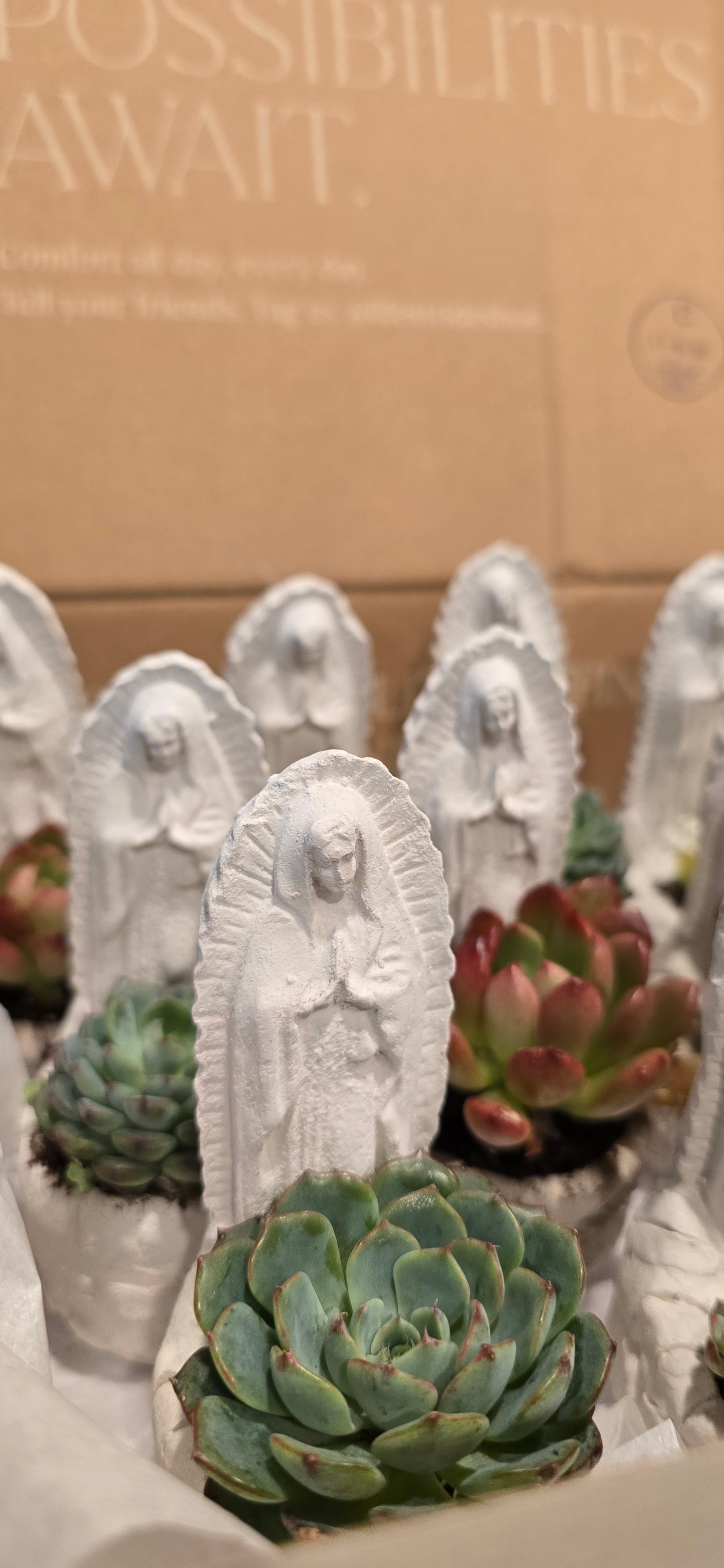 Bundle 12 Virgin planter- Mini 4 inch Virgencita Planter