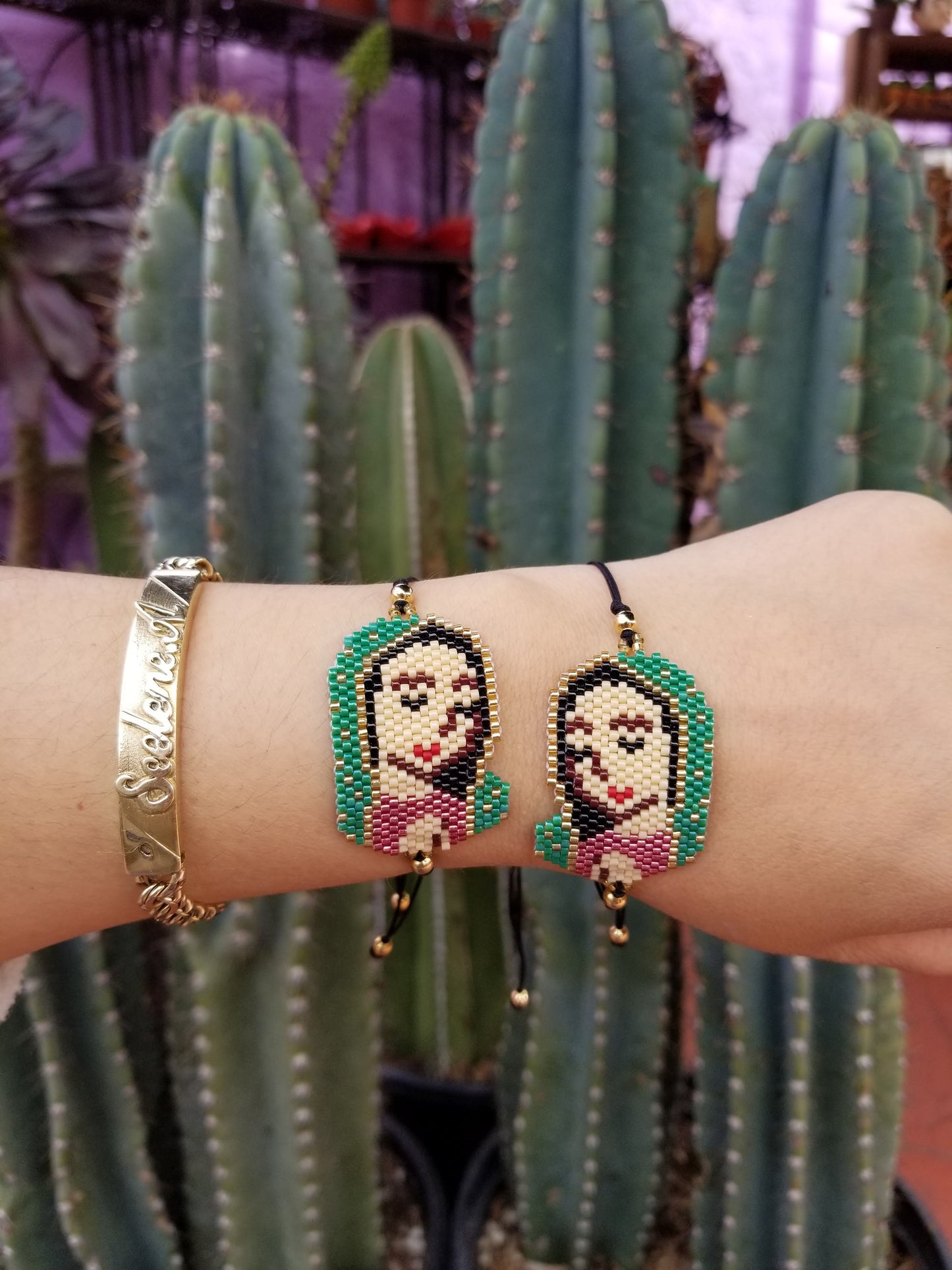 Virgencita Beaded Bracelet