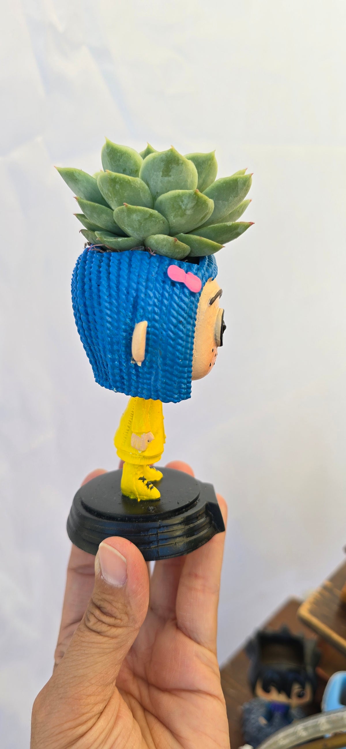 Scary Planters! Jason Chucky Tiffany Coraline Jason Michael Jack Sally  Frankenstein Elizabeth -Funko style DIY PLANTER