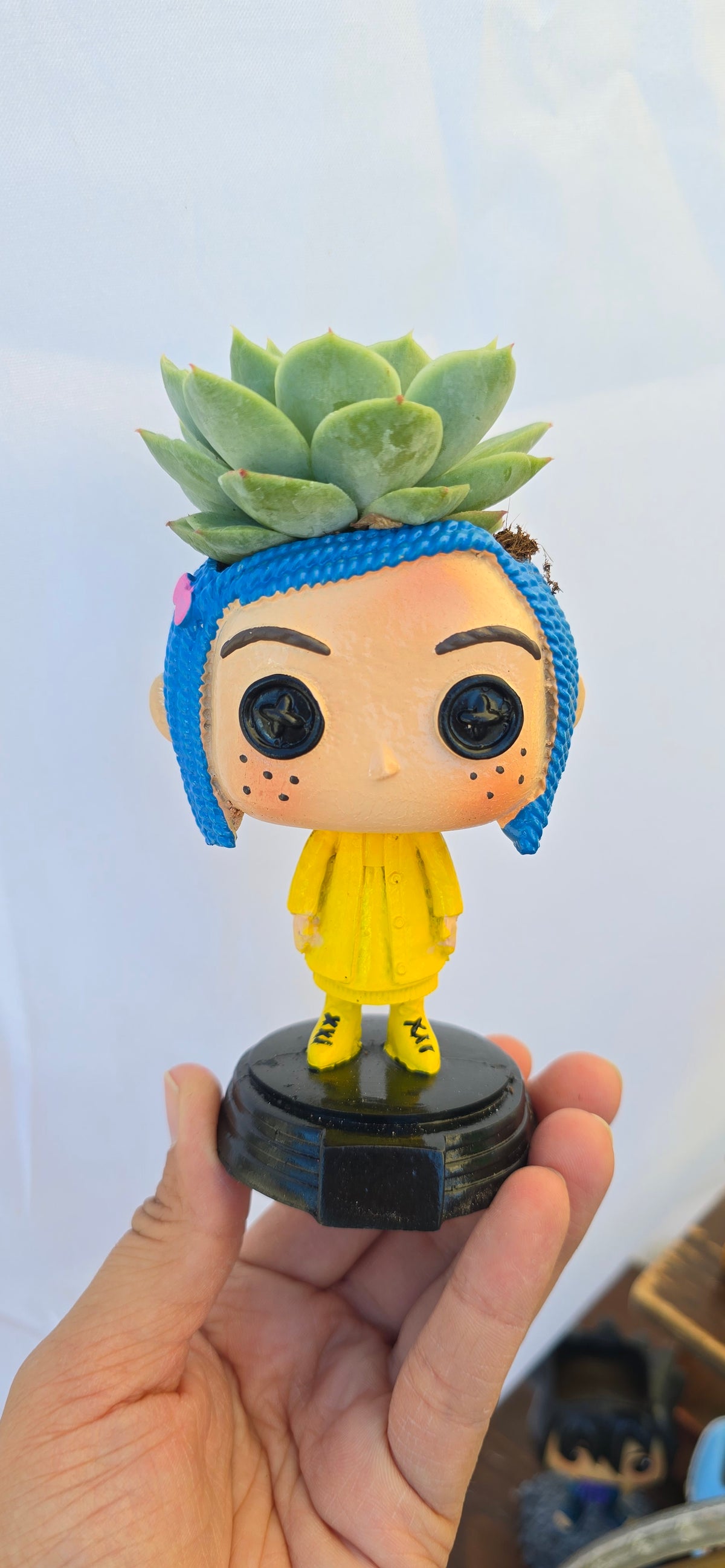 Scary Planters! Jason Chucky Tiffany Coraline Jason Michael Jack Sally  Frankenstein Elizabeth -Funko style DIY PLANTER