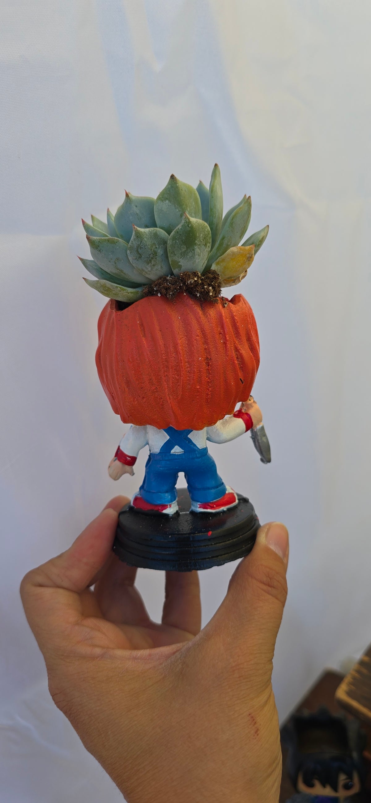 Scary Planters! Jason Chucky Tiffany Coraline Jason Michael Jack Sally  Frankenstein Elizabeth -Funko style DIY PLANTER