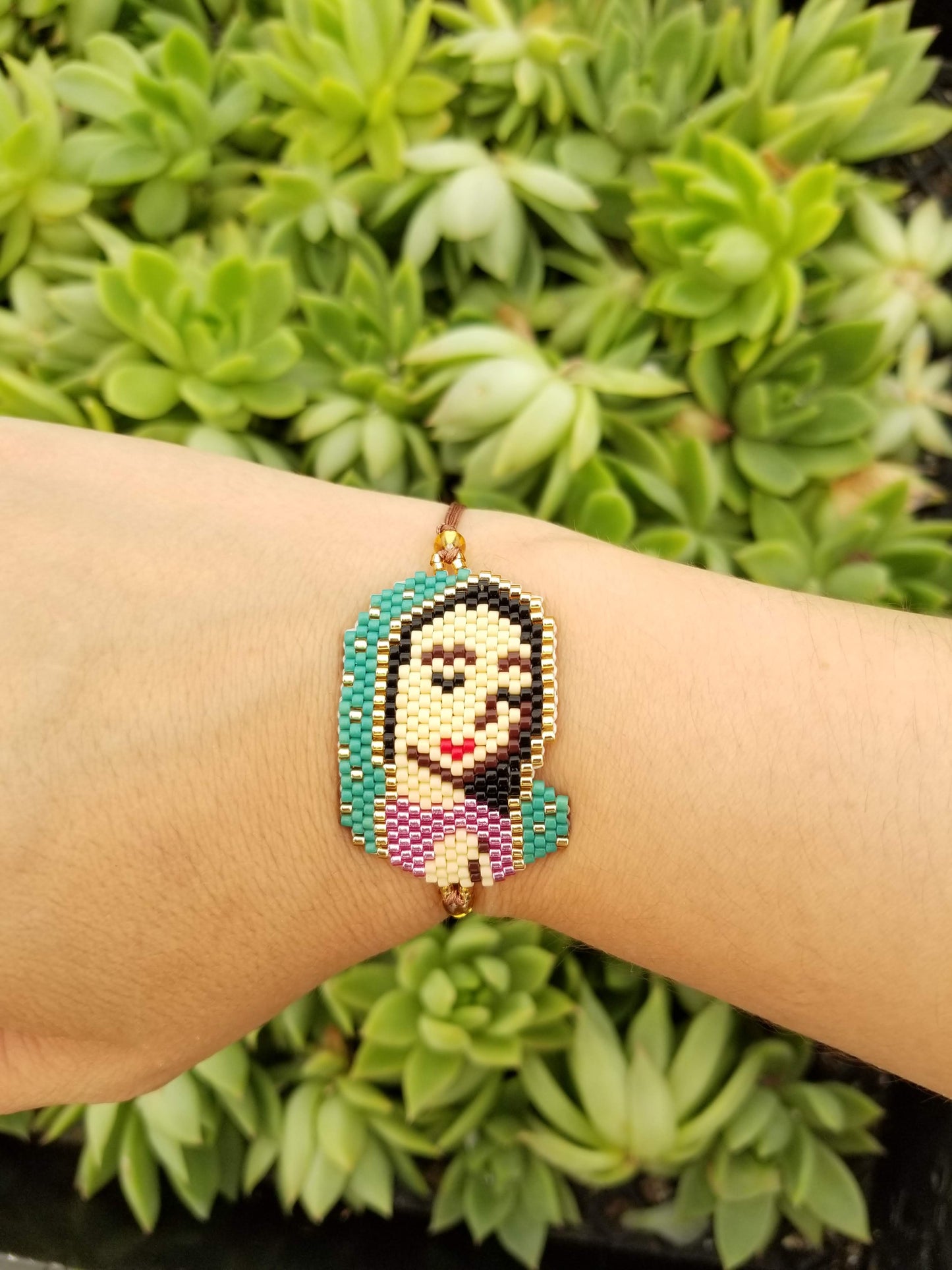 Virgencita Beaded Bracelet
