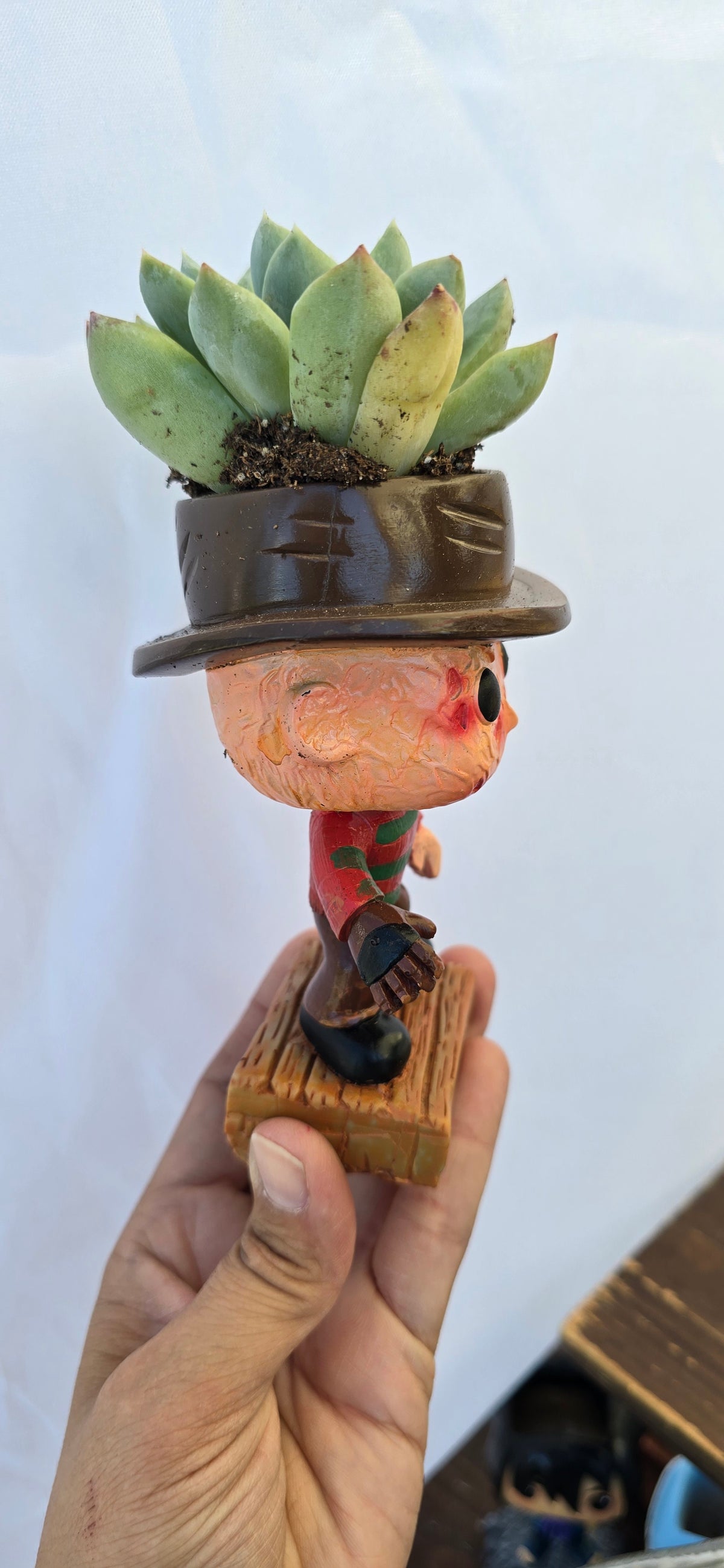 Scary Planters! Jason Chucky Tiffany Coraline Jason Michael Jack Sally  Frankenstein Elizabeth -Funko style DIY PLANTER