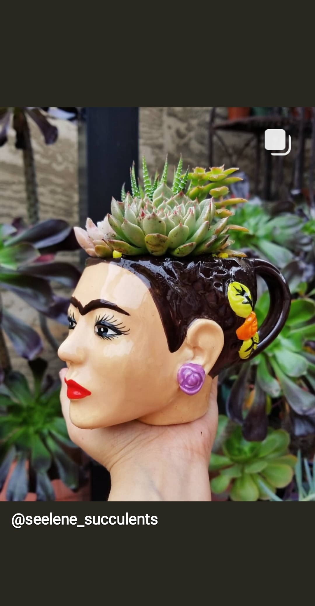 DIY Frida Planter/Mug