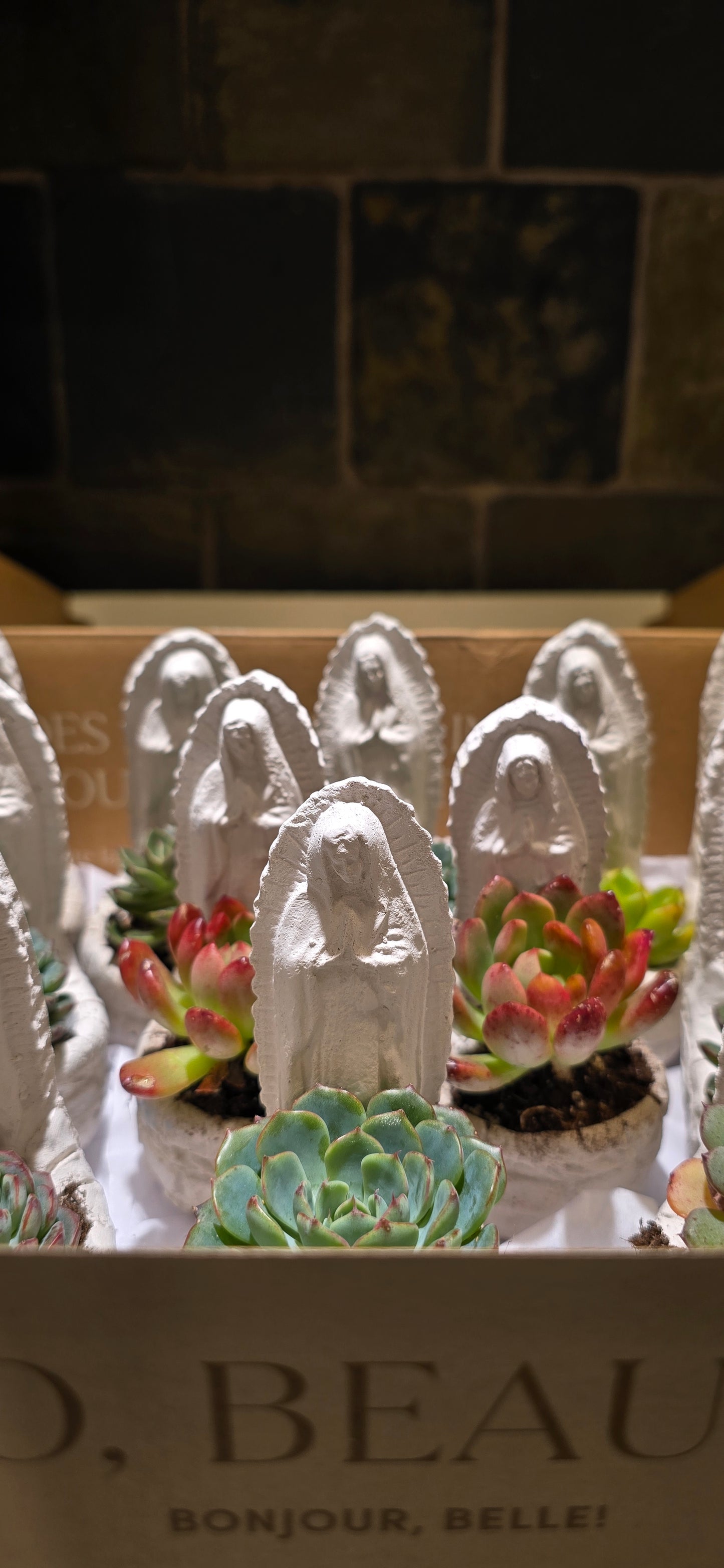 Bundle 12 Virgin planter- Mini 4 inch Virgencita Planter